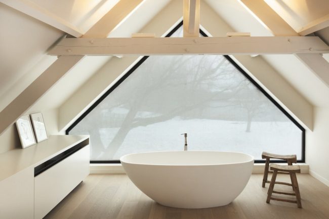 Fensterfolie Squid Sichtschutz Bad