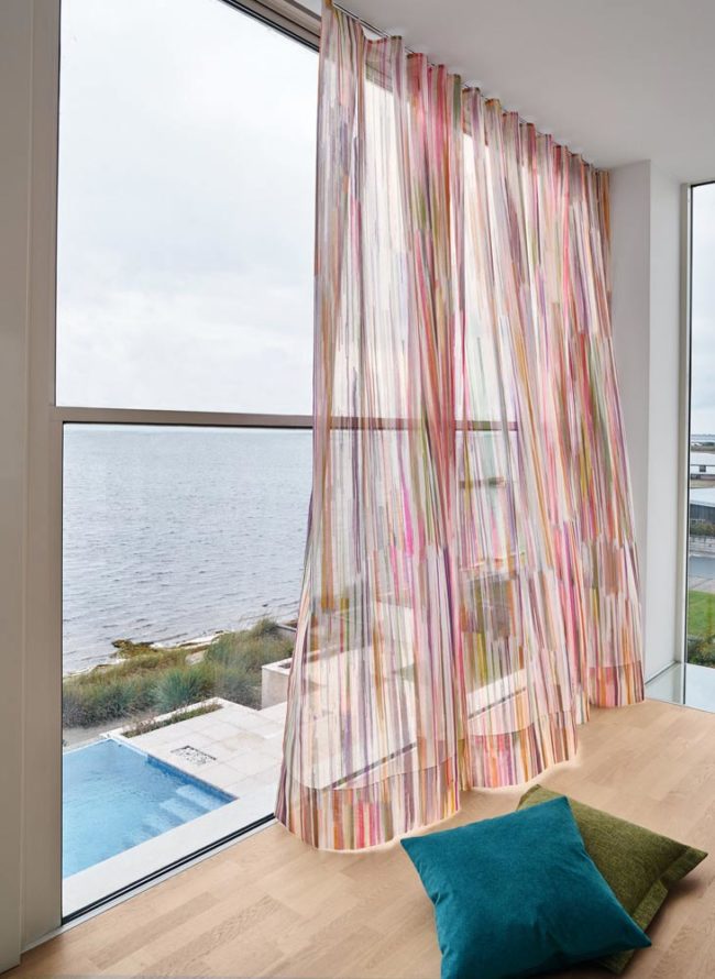 Moderne Vorhänge, Muster, Farbe