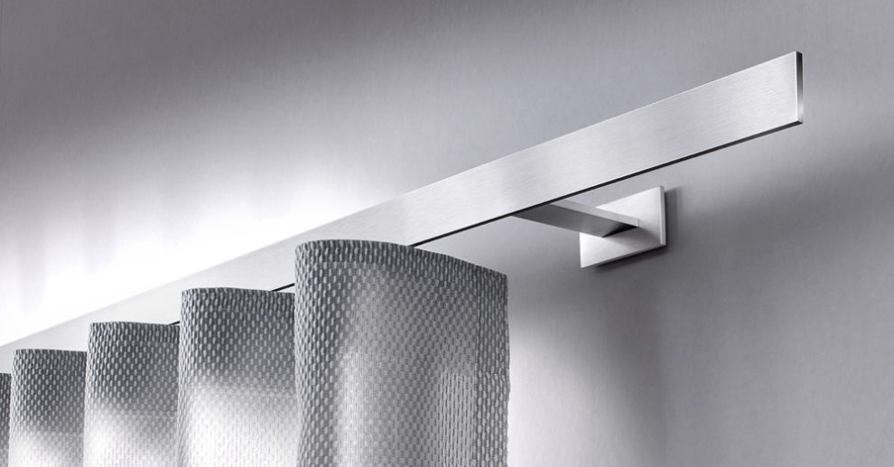 Moderne Gardienenhalterungen