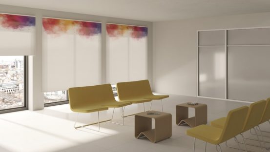 Wabenplissee Farbexplosion