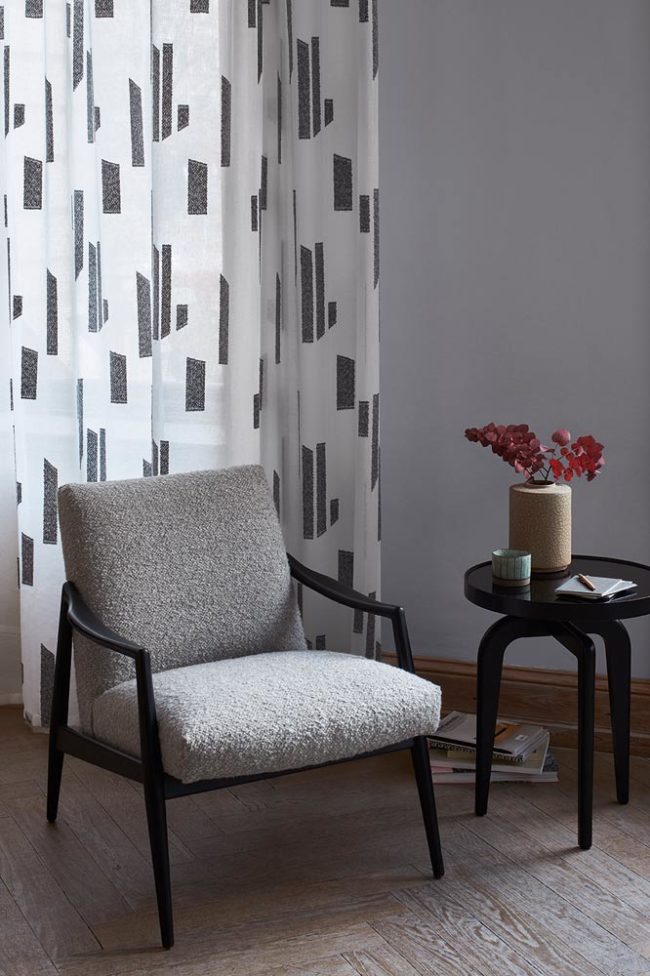 Textilien schwedischer Stil, Vorhänge, Polsterstoffe